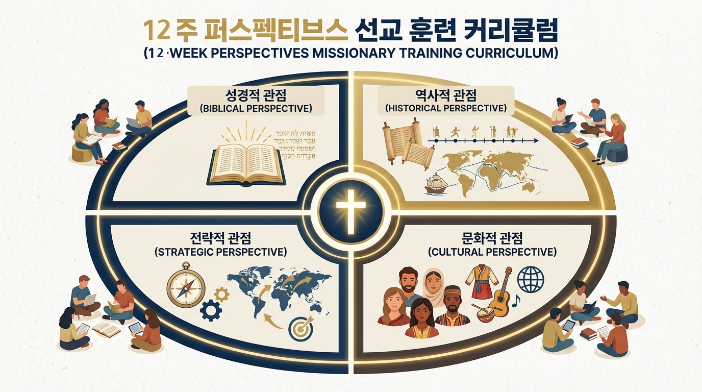 12주 퍼스펙티브스 선교 훈련 커리큘럼