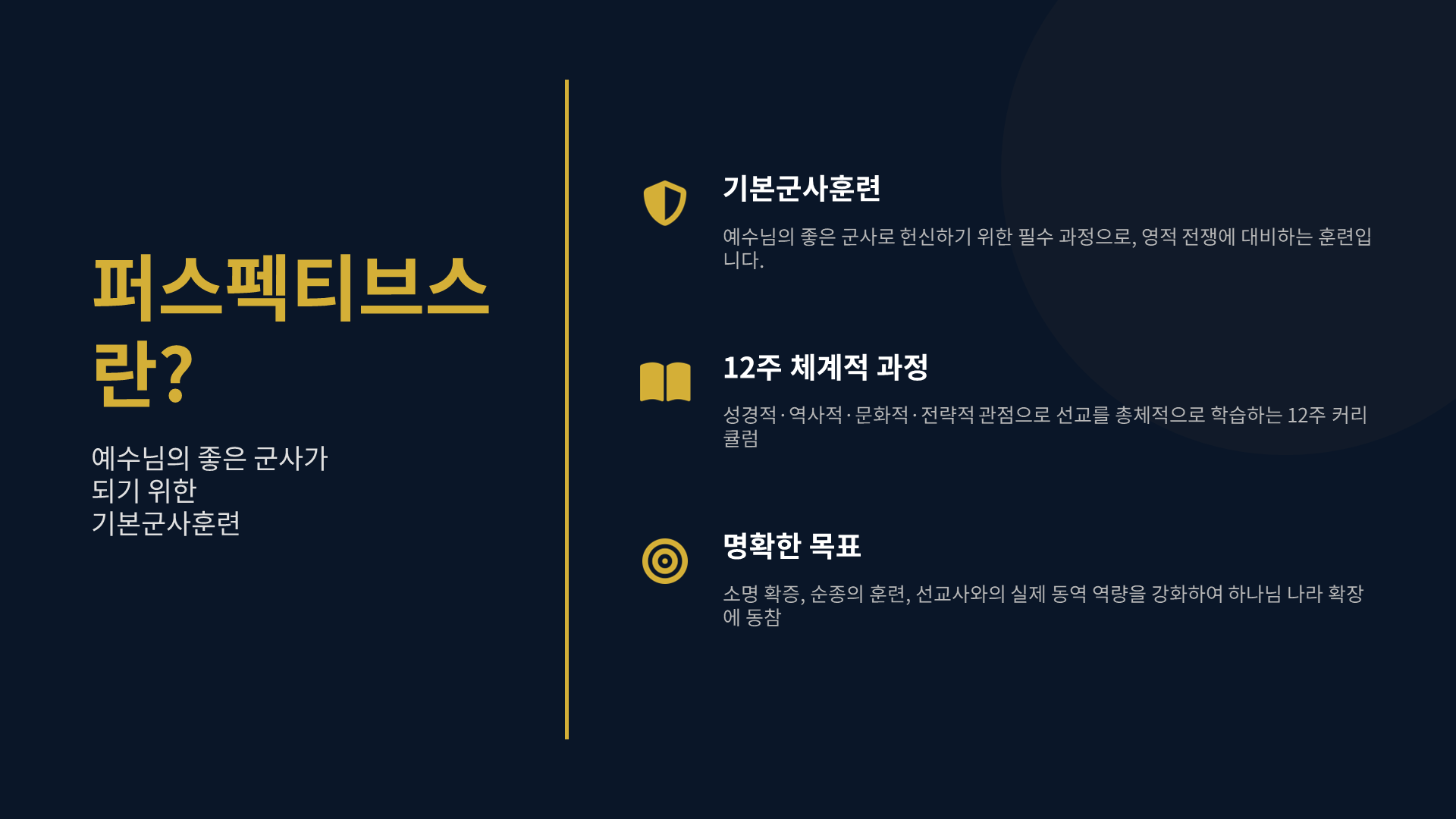 퍼스펙티브스 소개 2